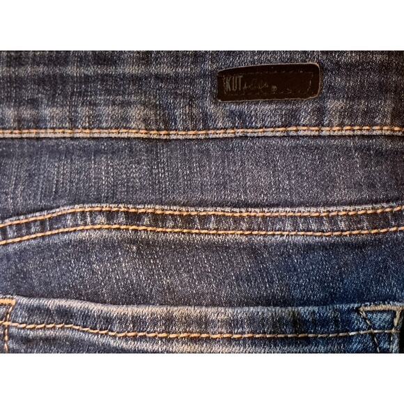Kut from the Kloth Jean Women Sz 12 34x29 CATHERINE Boyfriend High Rise Straight - Picture 10 of 13